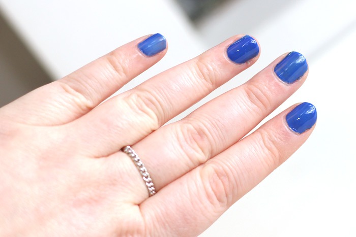 blauwe nagellak etos marine blue