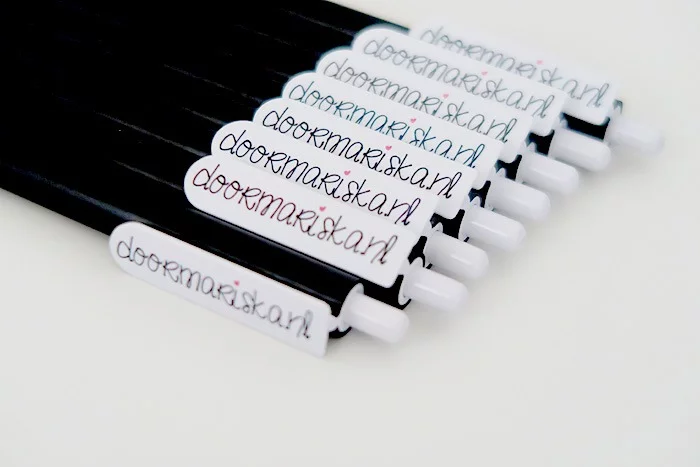 pennen met logo doormariska.nl