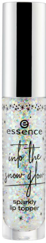 essence into the snow glow sparkly lip topper