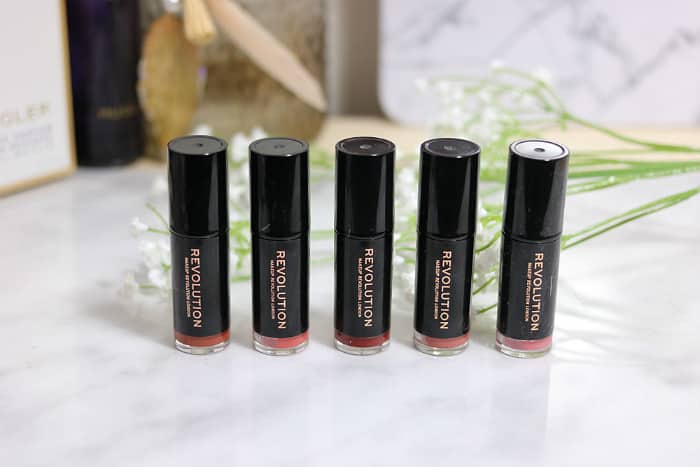 makeup revolution cream lipsticks lip advent calendar 1 | DoorMariska