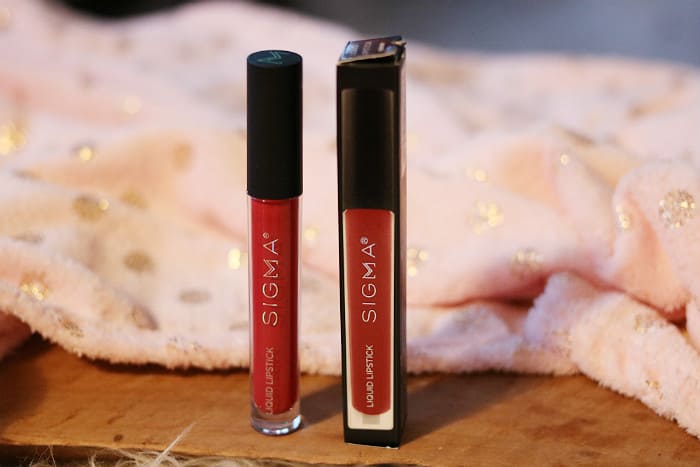 sigma venom liquid lipstick review