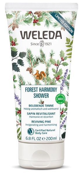 weleda forest harmony shower