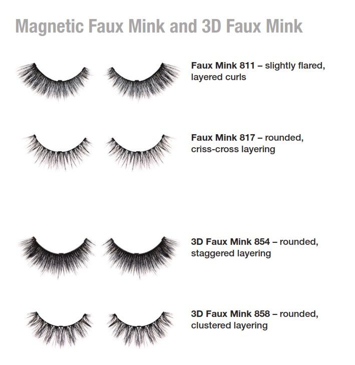 ardel magnetic lashes faux mink