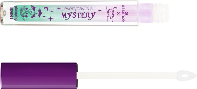 4059729387141 essence x Beauty Benzz everyday is a MYSTERY plumping lipgloss 01 Product Image Front View Full Open | DoorMariska