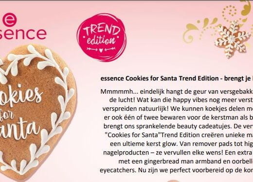 essence cookies for santa trend edition