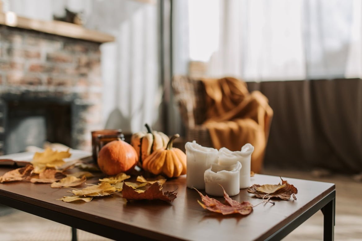 herstdecoratie in huis