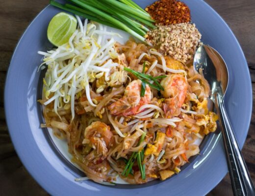 Pad Thai is een van de populairste streetfoods in Thailand