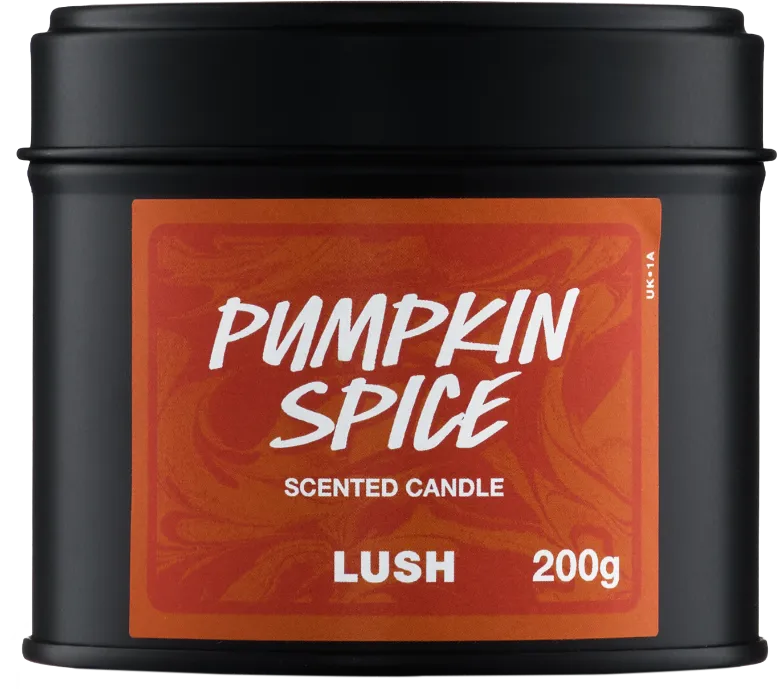 pumpkin spice geurkaars lush herfst 2026